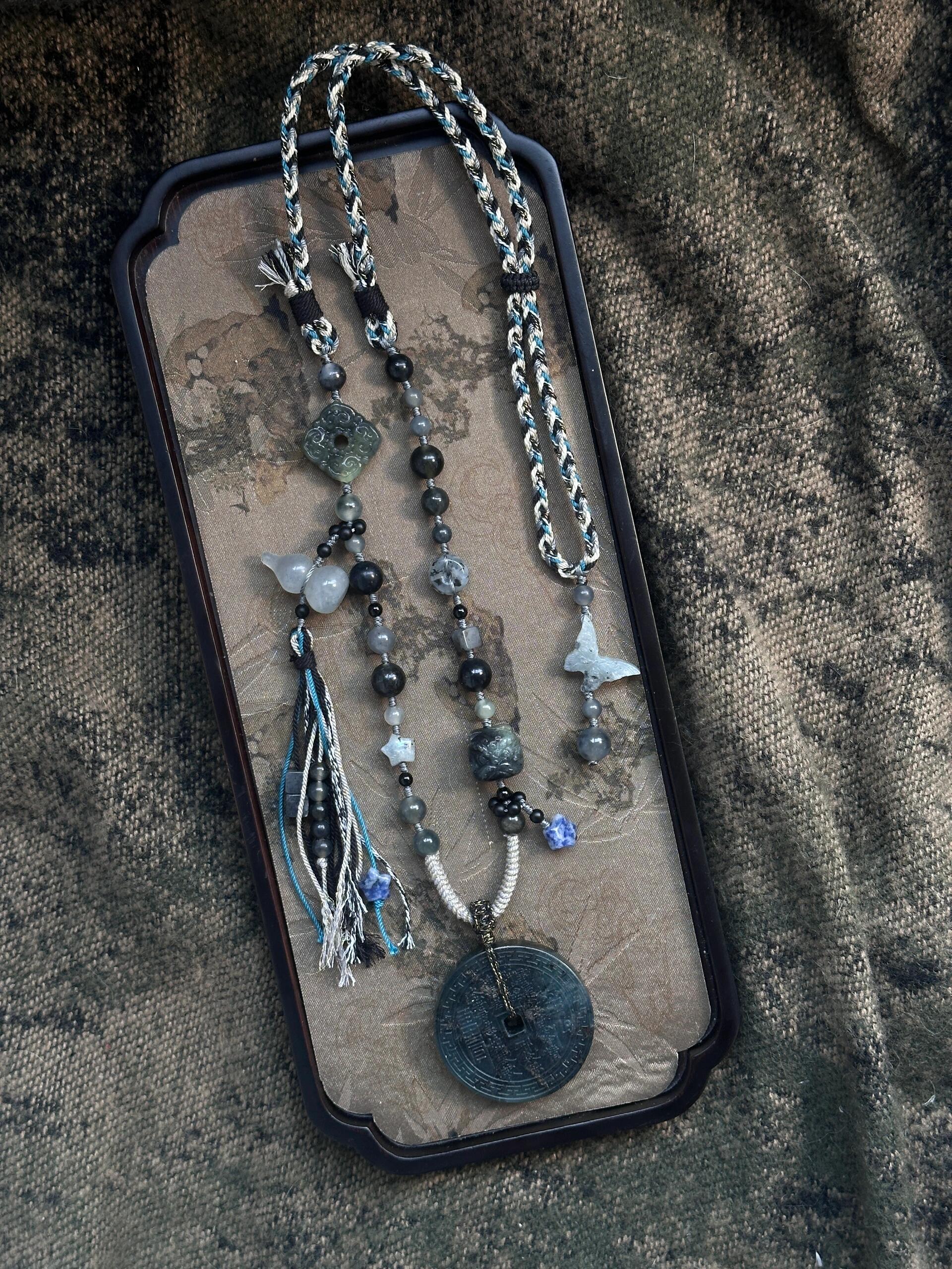 Custom-made Pure Himalaya Crystal Fortune Pendent