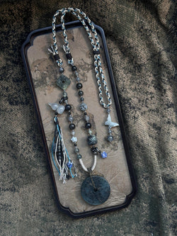 Image of Custom-made Pure Himalaya Crystal Fortune Pendent