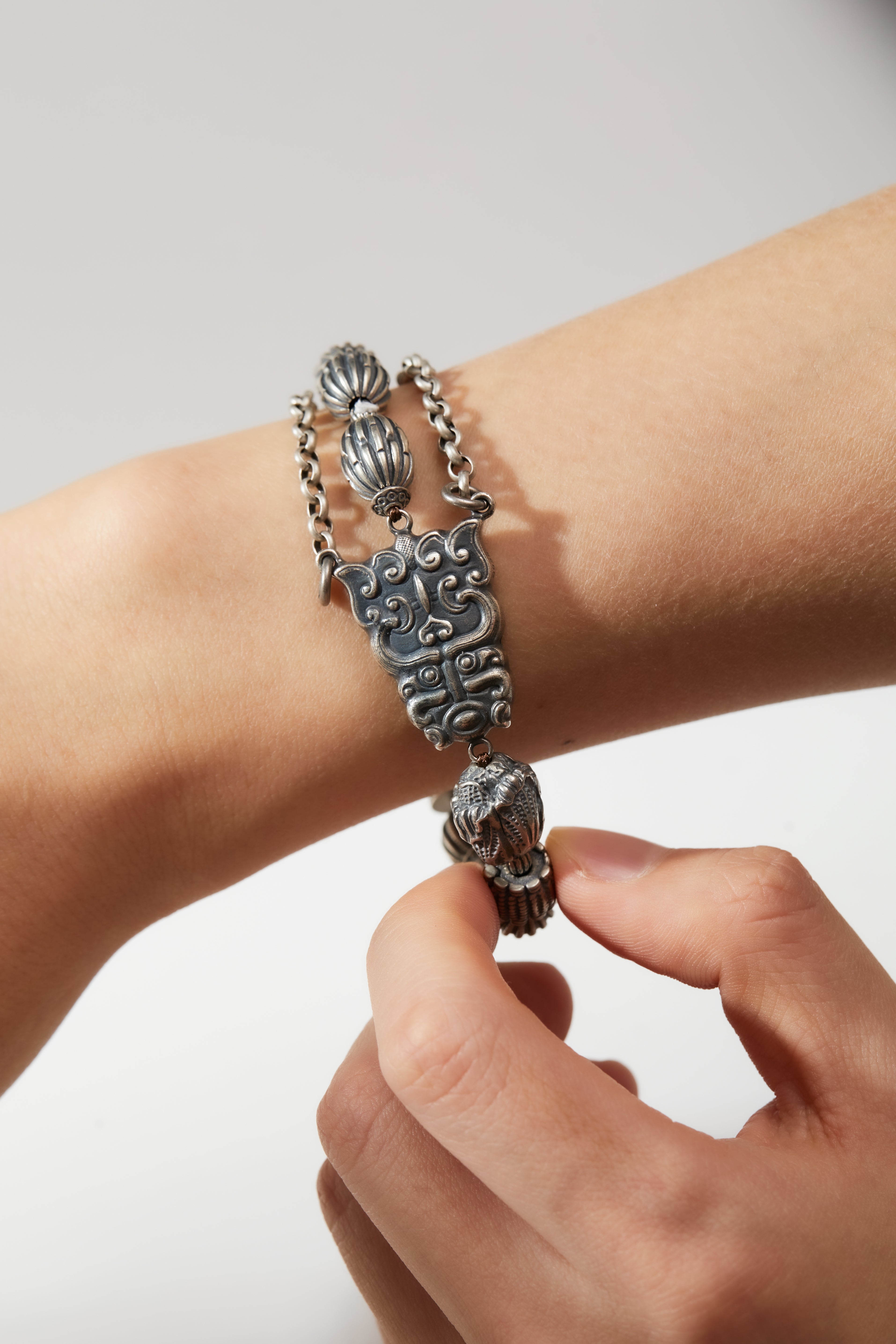 Image of Antique Silver Bracelet