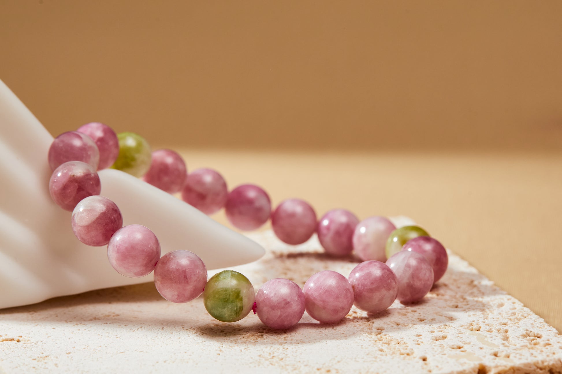 Watermelon Tourmaline Bracelet